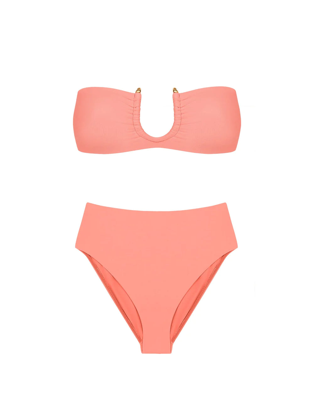 VIX - SOLID CORA BANDEAU TOP & SOLID BELA HOT PANTS FULL