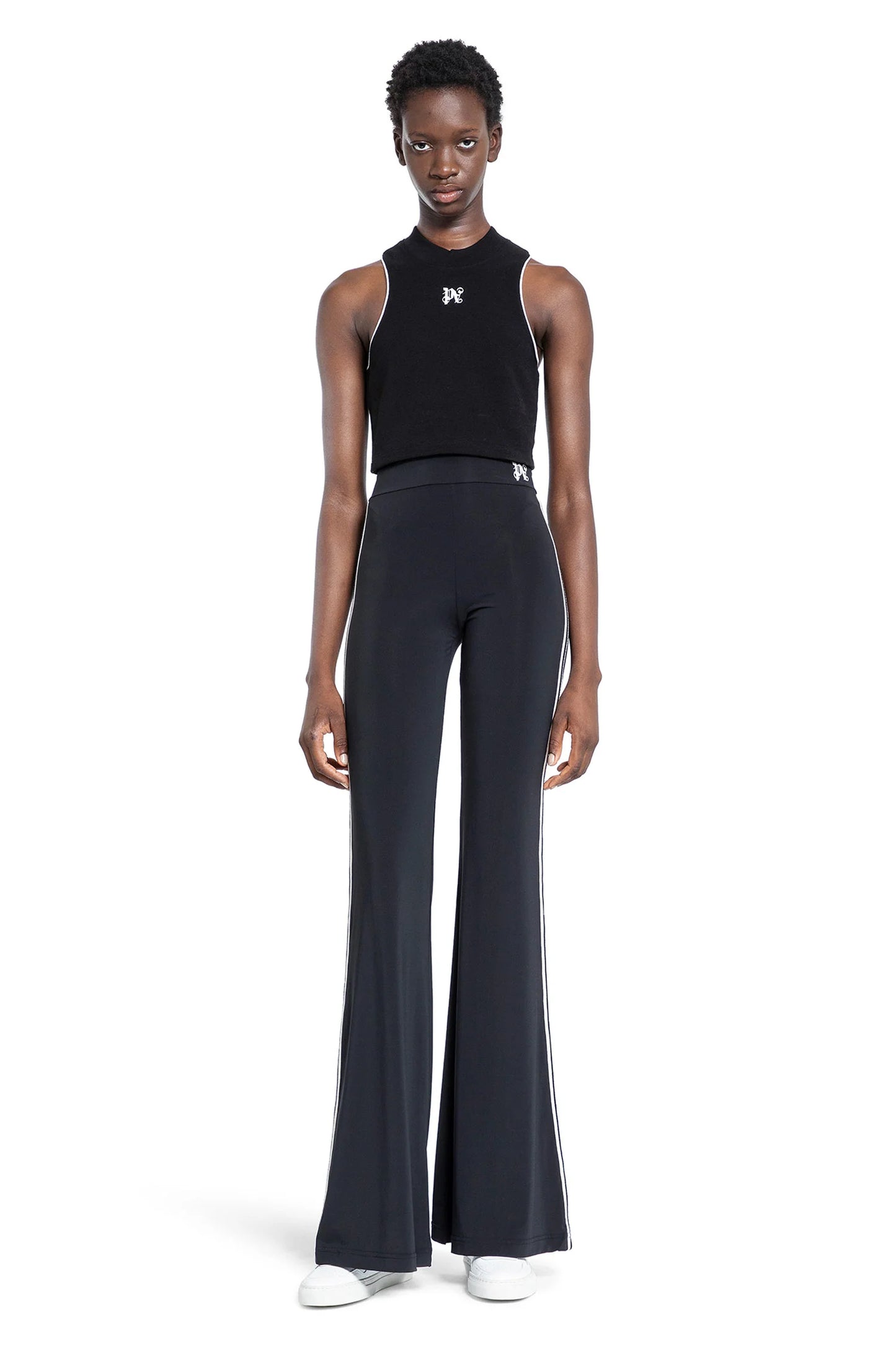 PALM ANGELS - PA MONOGRAM FITTED TRACK PANT