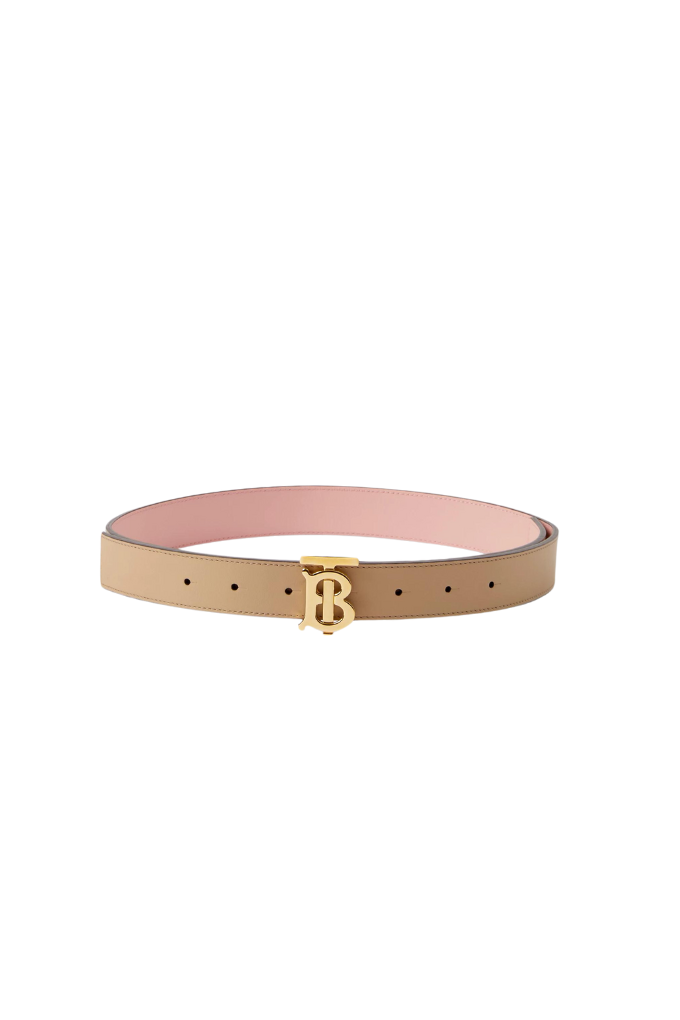 BURBERRY - LB TB 30 BELT LGL OAT BEIGE / DUSKY PINK