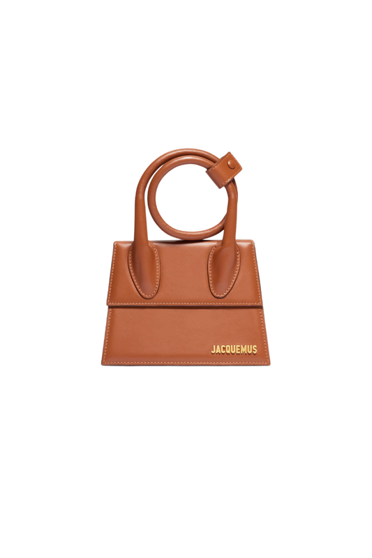 JACQUEMUS - LE CHIQUITO NOEUD LIGHT BROWN