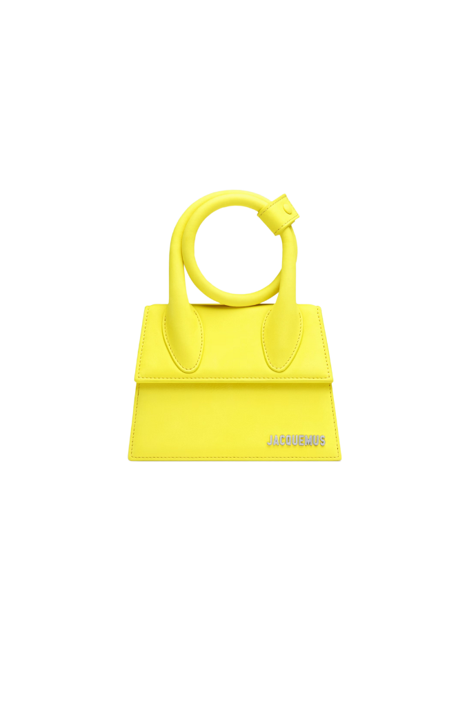 JACQUEMUS - LE CHIQUITO NOEUD NEON YELLOW