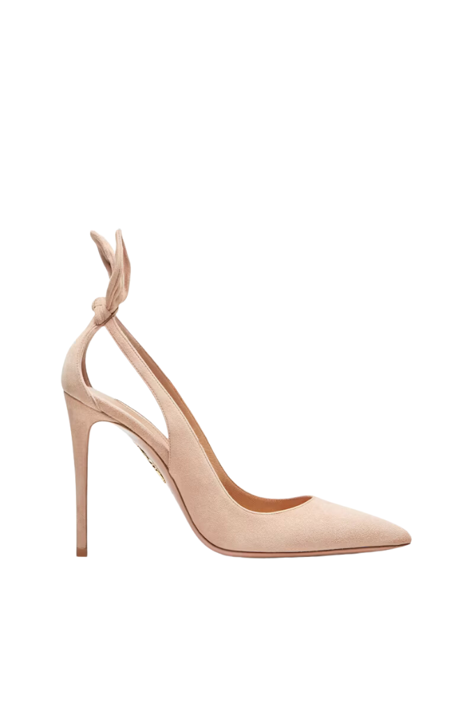 AQUAZZURA - BOW TIE PUMP 105