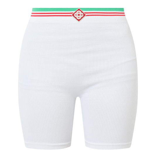 CASABLANCA - SEAMLESS RIBBED CYCLING SHORT