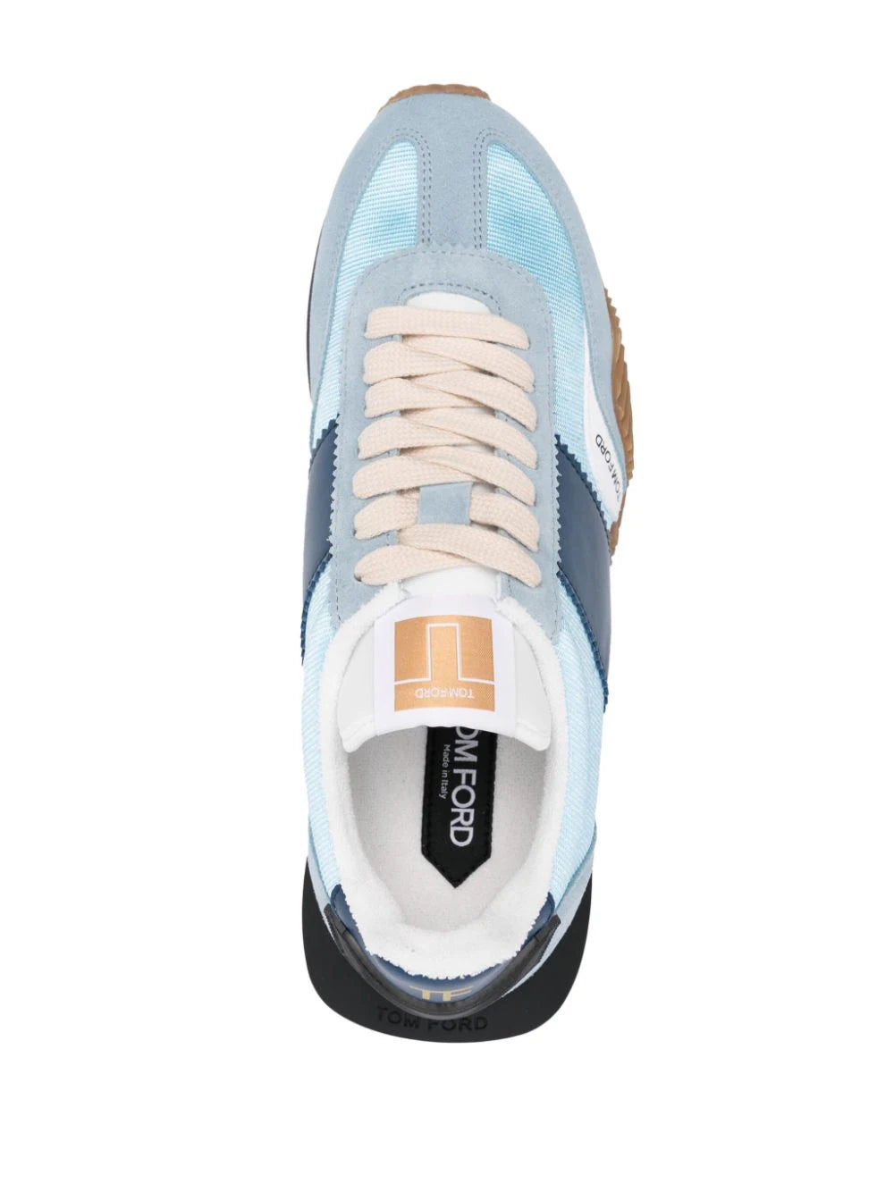 TOM FORD - SUEDE + LYCRA JAMES SNEAKER