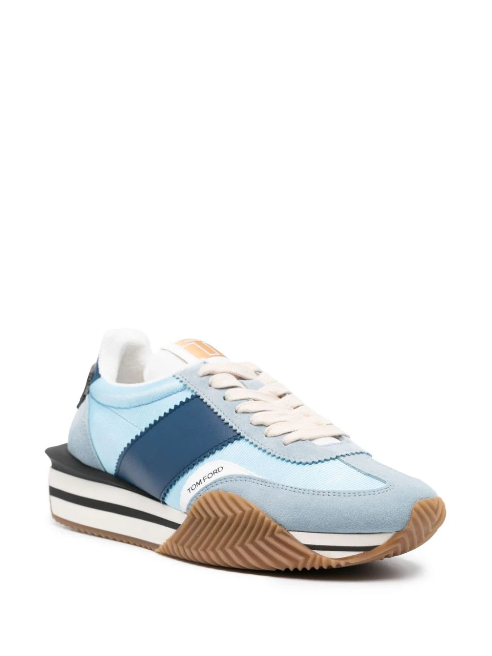 TOM FORD - SUEDE + LYCRA JAMES SNEAKER