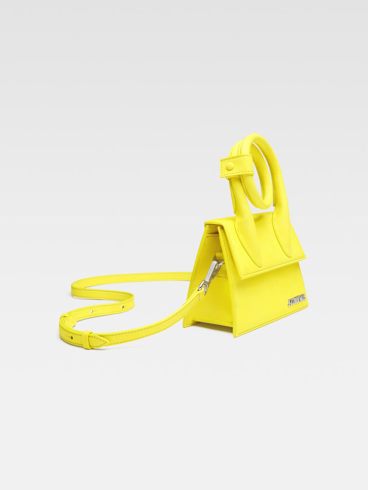 JACQUEMUS - LE CHIQUITO NOEUD NEON YELLOW