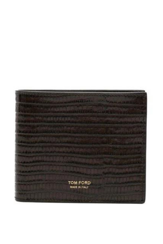 TOM FORD - PRINTED TEJUS T LINE BIFOLD WALLET