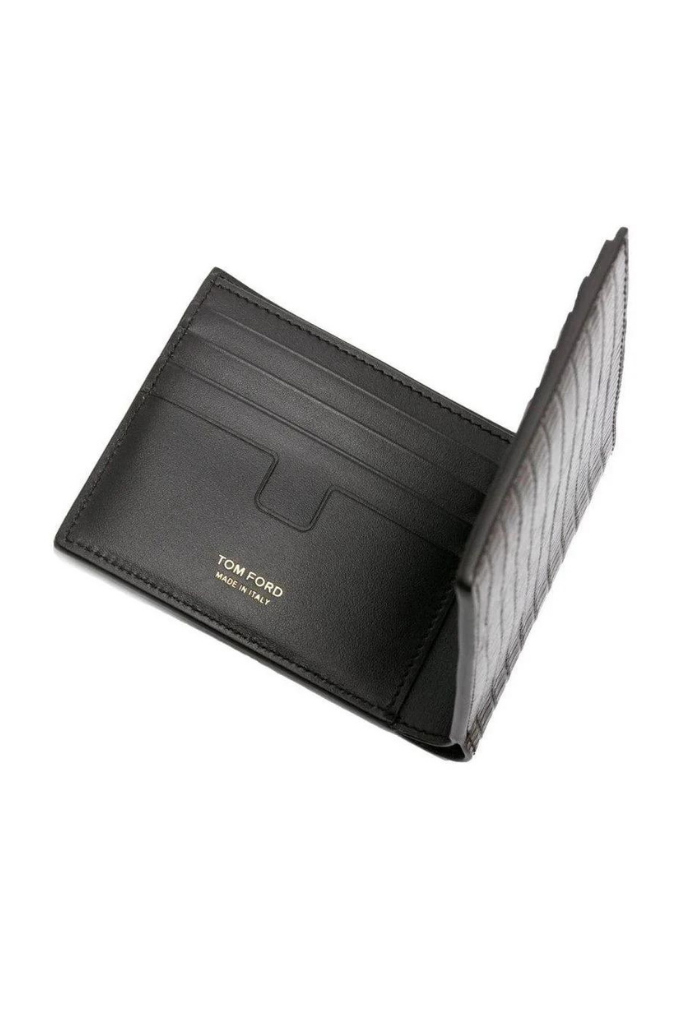 TOM FORD - PRINTED TEJUS T LINE BIFOLD WALLET