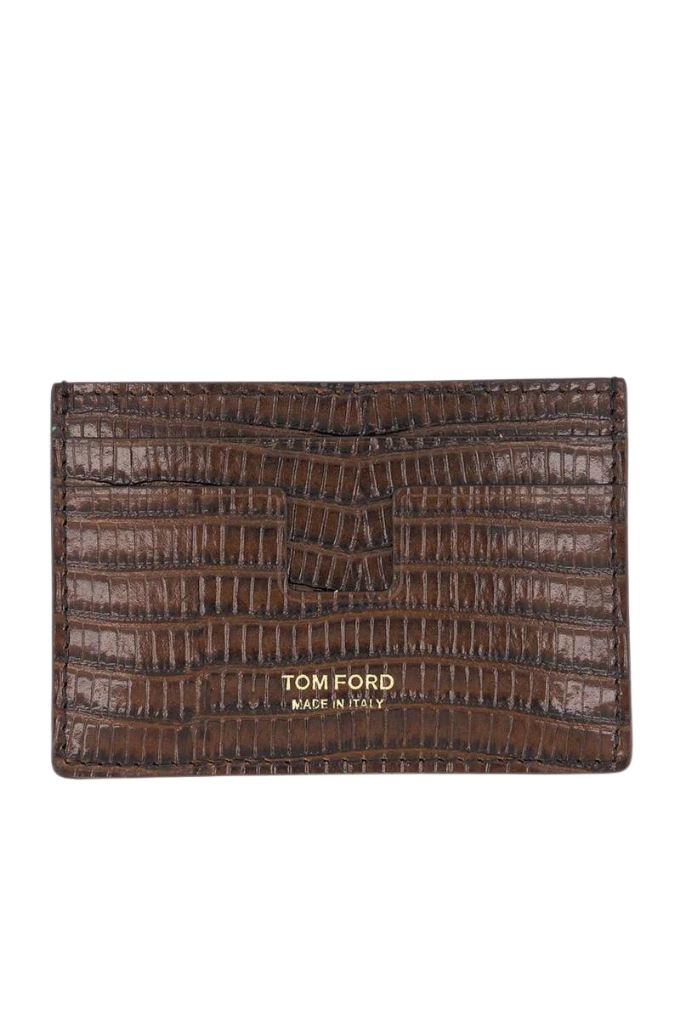 TOM FORD - PRINTED TEJUS T LINE CARDHOLDER