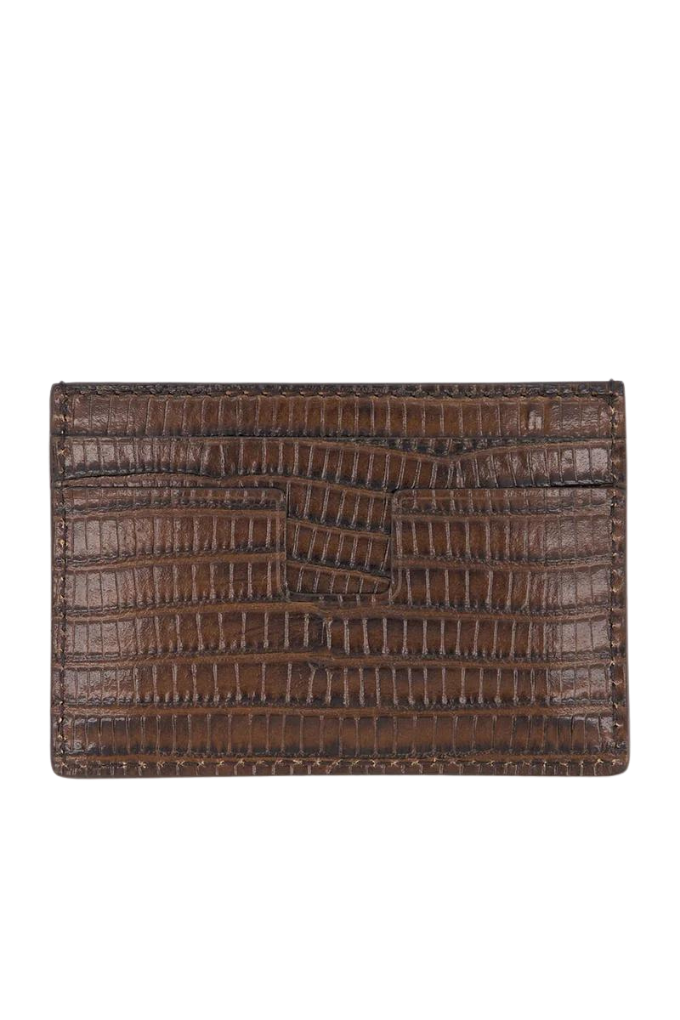 TOM FORD - PRINTED TEJUS T LINE CARDHOLDER