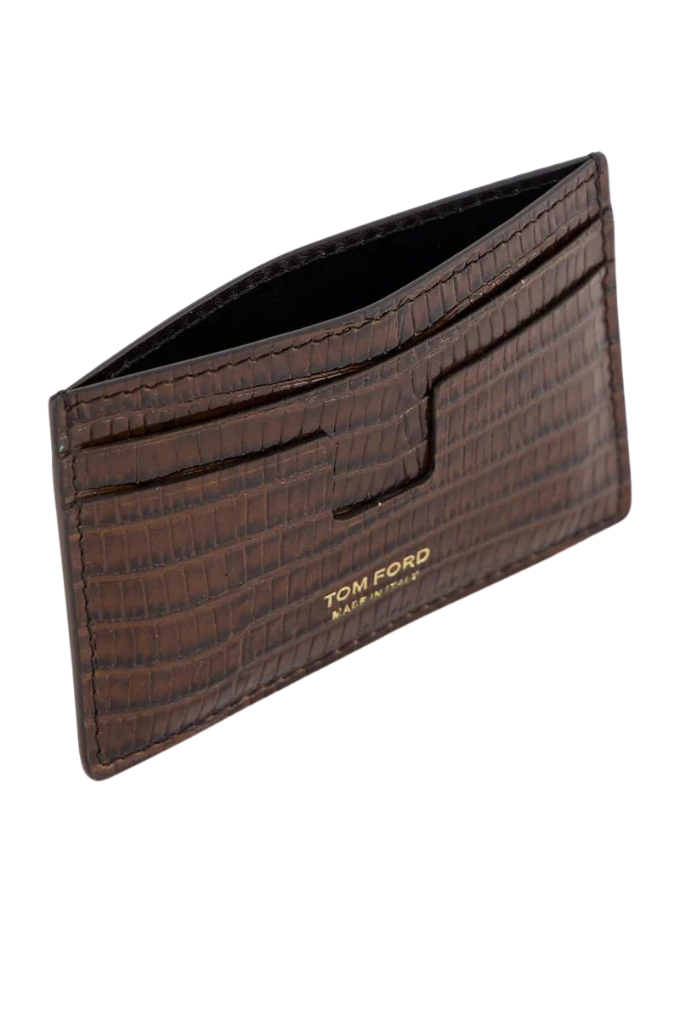 TOM FORD - PRINTED TEJUS T LINE CARDHOLDER