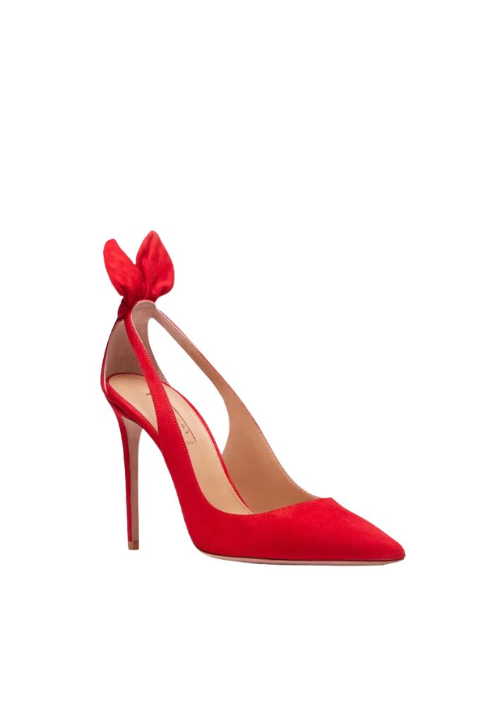 AQUAZZURA - BOW TIE PUMP 105