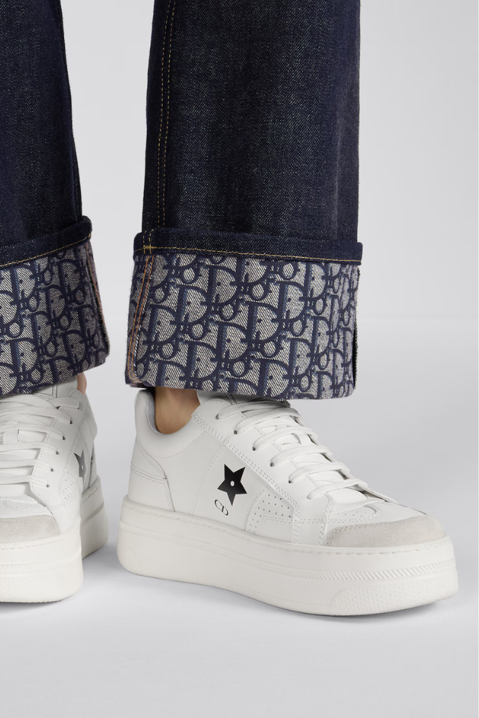 CHRISTIAN DIOR - DIOR STAR PLATFORM SNEAKER