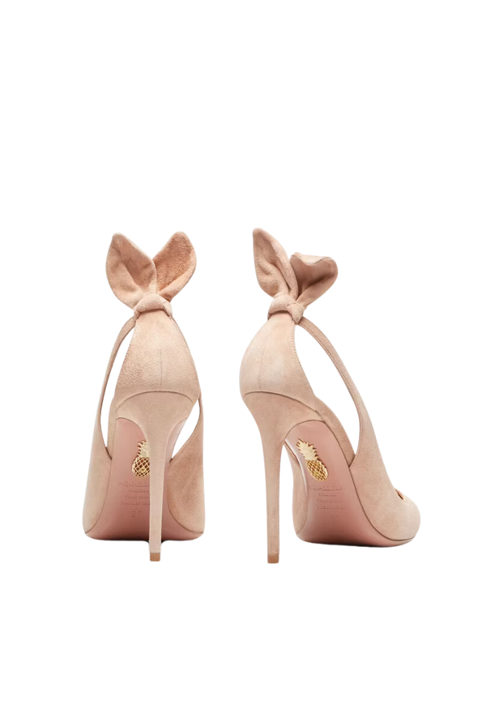 AQUAZZURA - BOW TIE PUMP 105