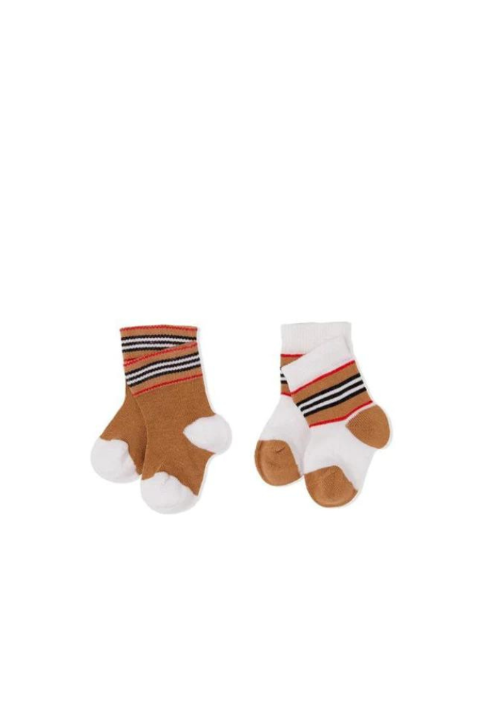 BURBERRY KIDS - ICON SOCK SET