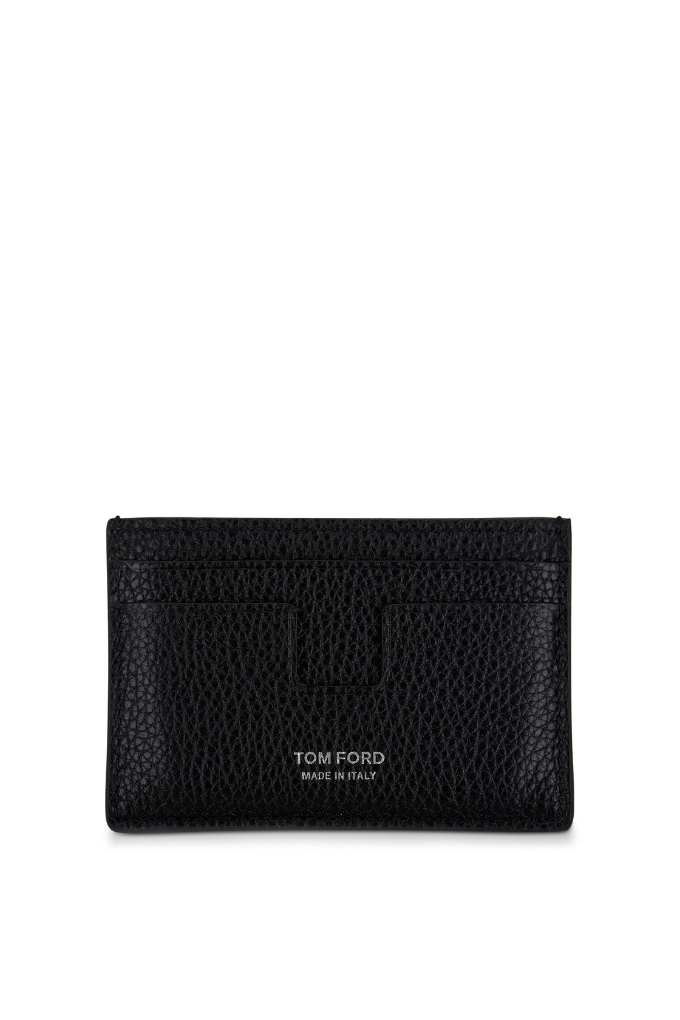 TOM FORD - TWO-TONE SOFT GRAIN LEATHER T LINE