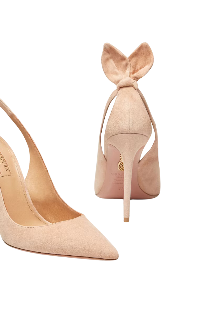 AQUAZZURA - BOW TIE PUMP 105