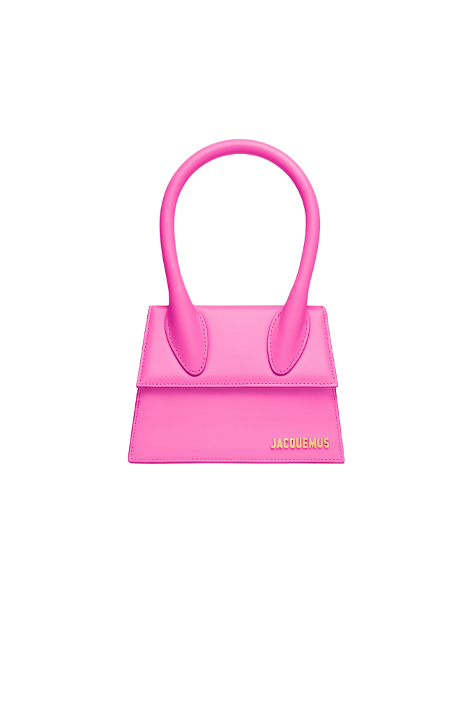 JACQUEMUS - LE CHIQUITO MOYEN NEON PINK