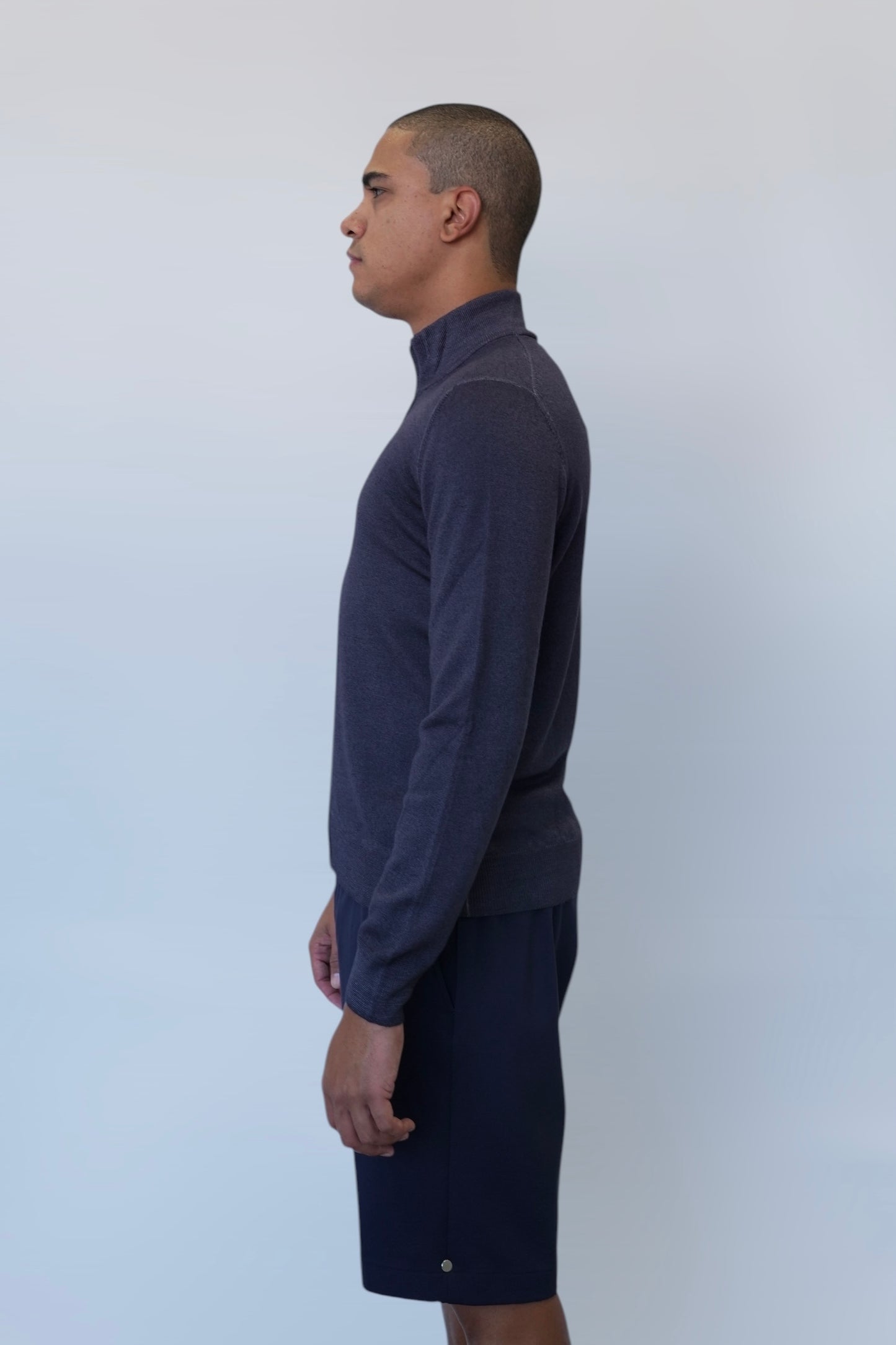 ADRIANO BULGHERONI - JACKET ZIP (GREY)