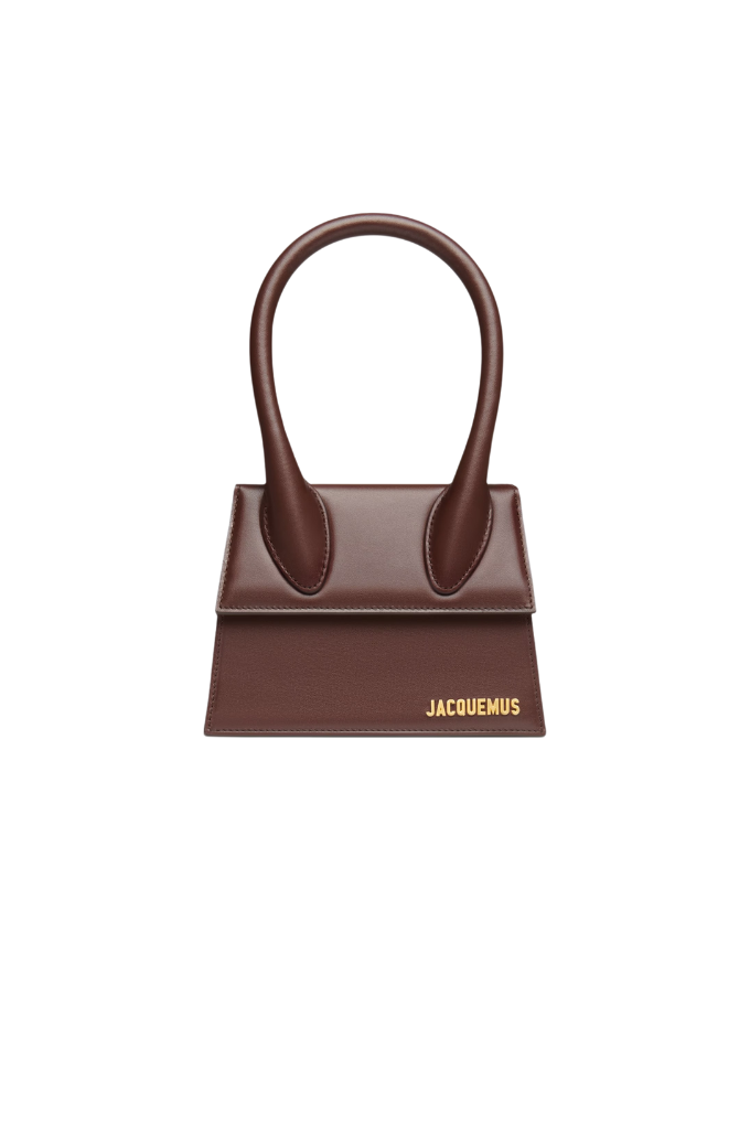 JACQUEMUS - LE CHIQUITO MOYEN MIDNIGHT BROWN