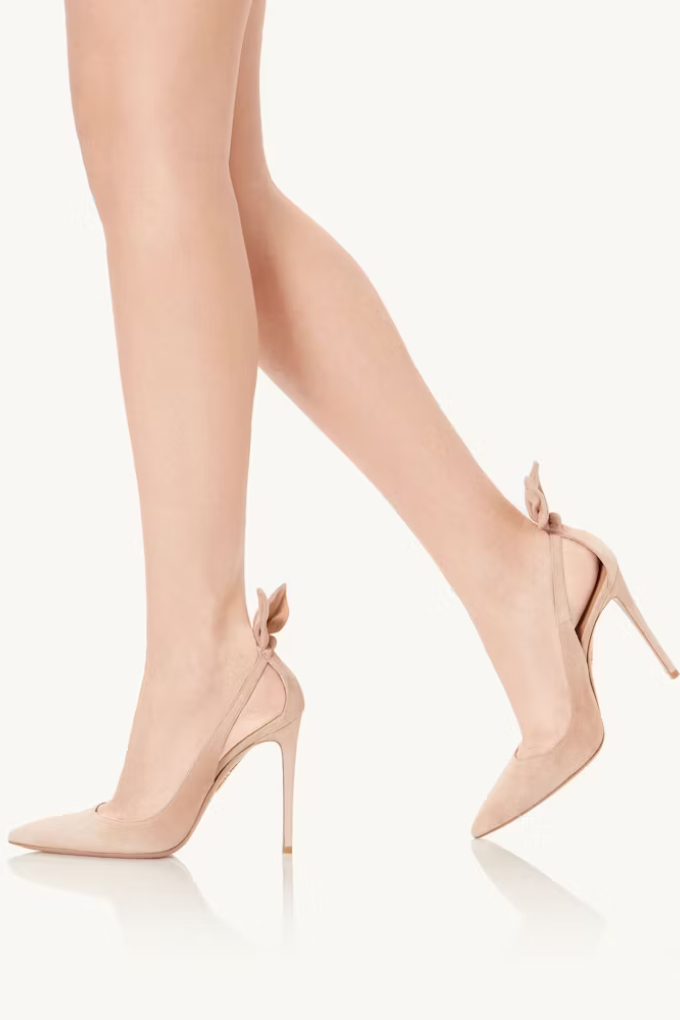 AQUAZZURA - BOW TIE PUMP 105