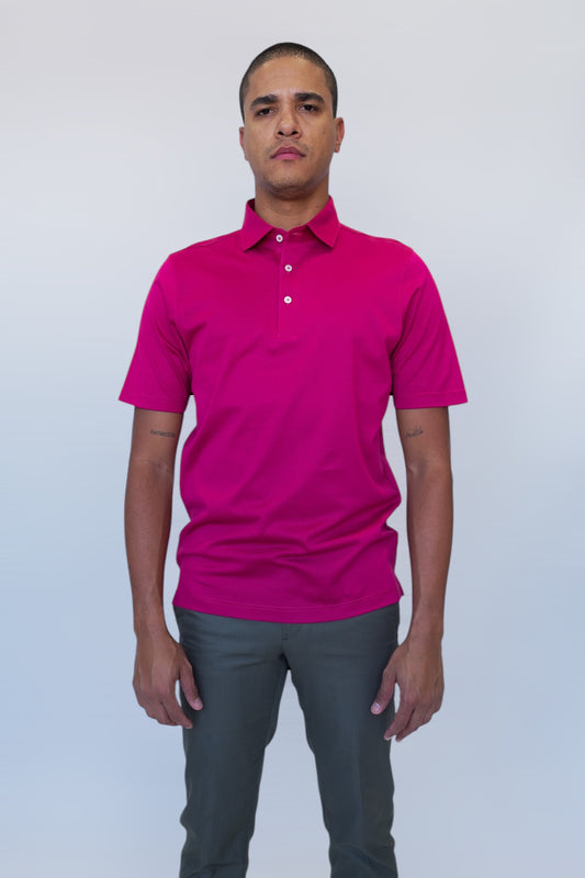 ADRIANO BULGHERONI - POLO FUCSIA