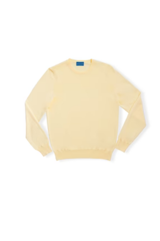 ADRIANO BULGHERONI - SWEATER ALGODON AMARILLO