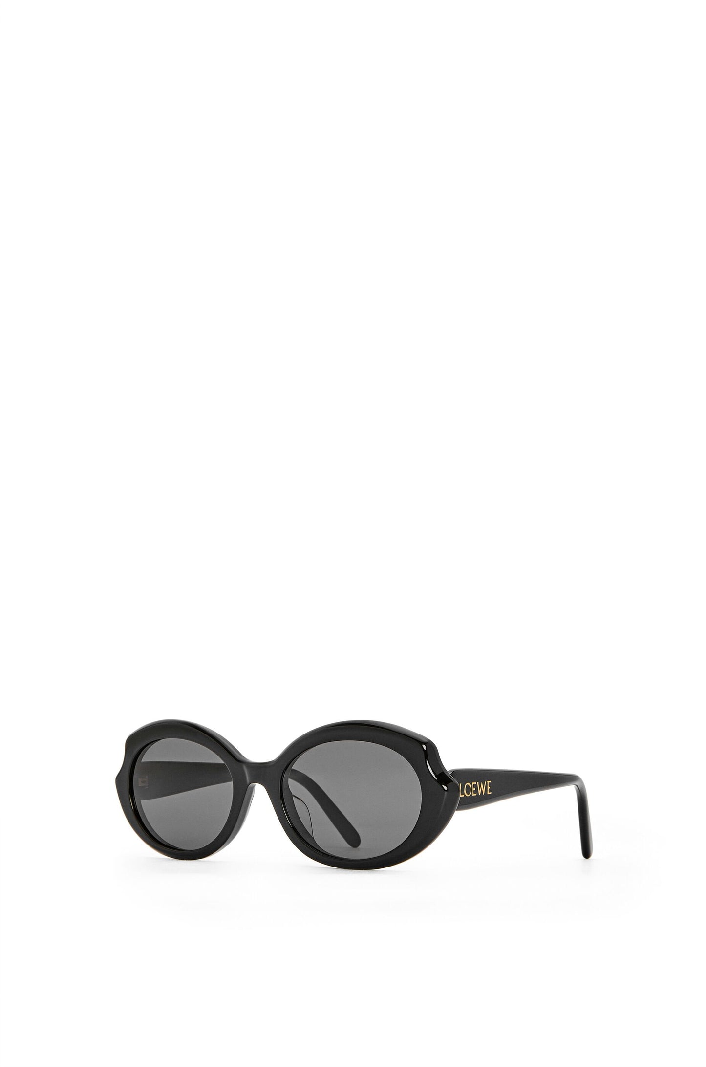 LOEWE - THIN MINI OVAL BLACK