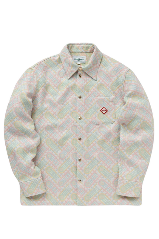 CASABLANCA - JACQUARD SHIRT JACKET