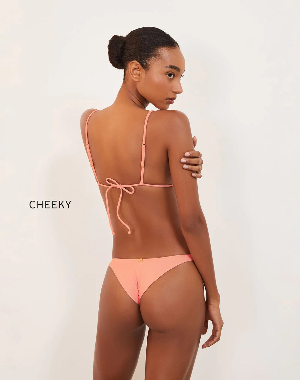 VIX - SOLID CORA PARAL TRI TOP & SOLID CORA DTL CHEEKY