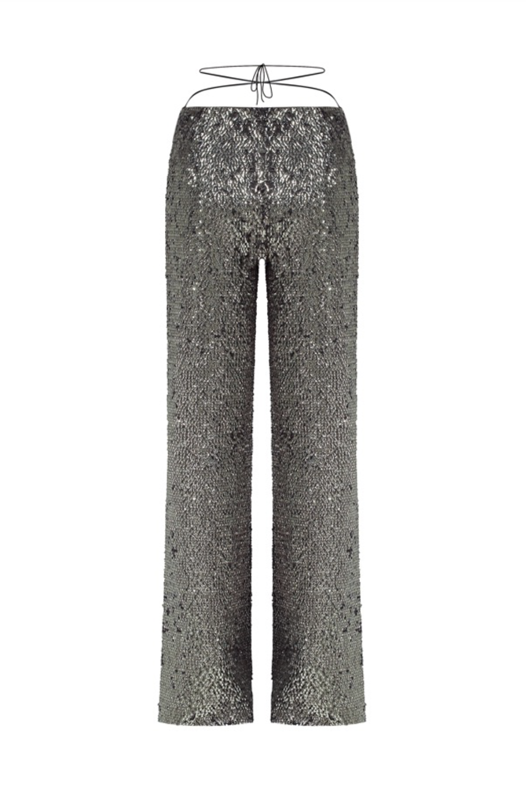 NUÈ - SAGE SEQUIN TROUSERS