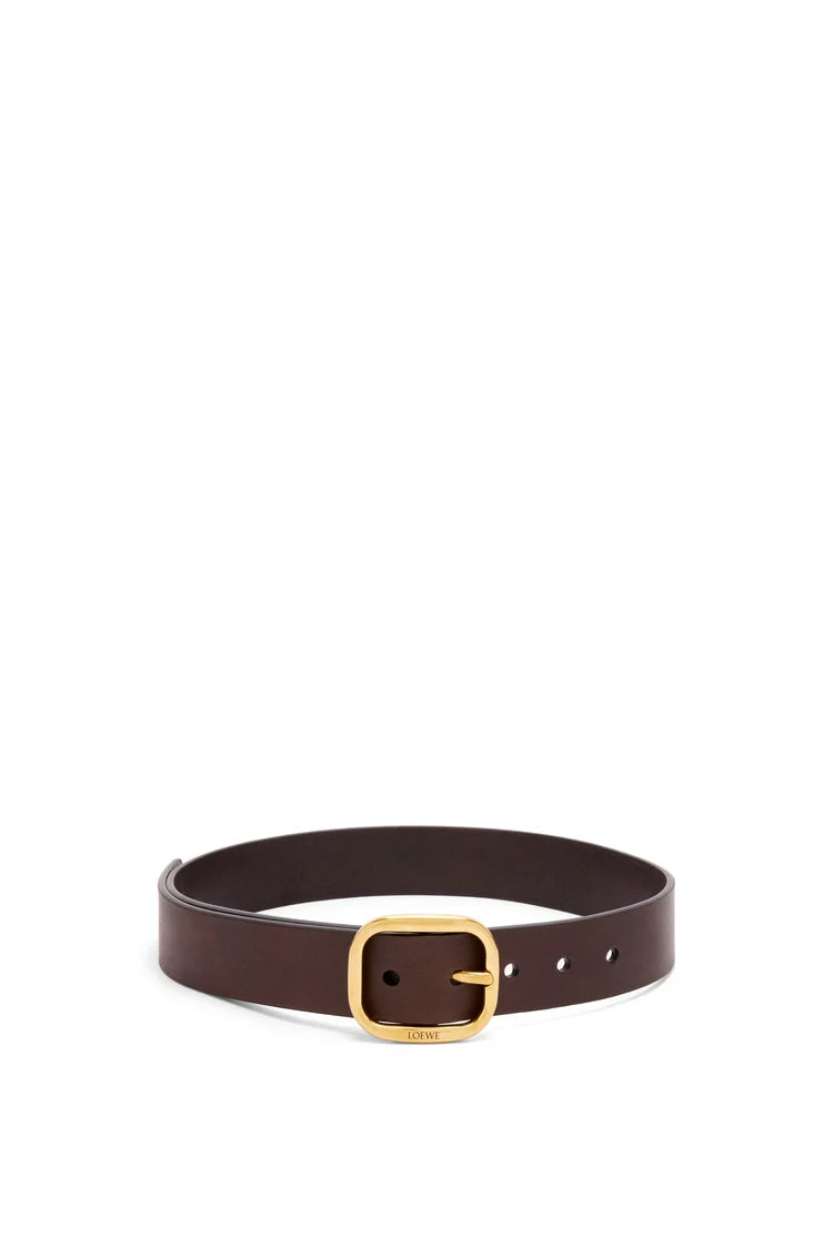 LOEWE - ROUNDED SHOFT 3,5 CM BELT