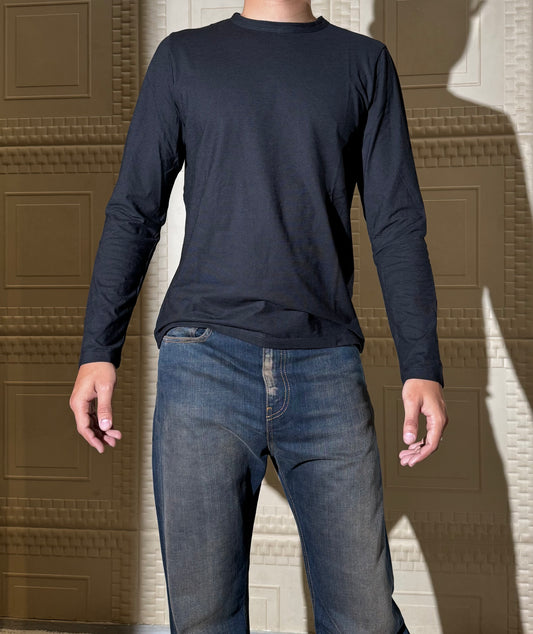 MODES X ADRIANO BULGHERONI - JERSEY GIROCOLLO NERO