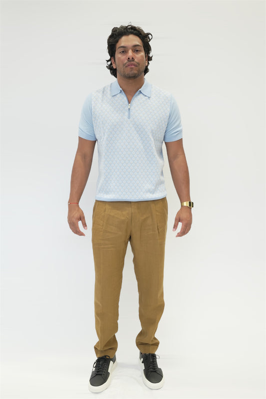 ADRIANO BULGHERONI - TENNIS ZIP (SKY BLUE)