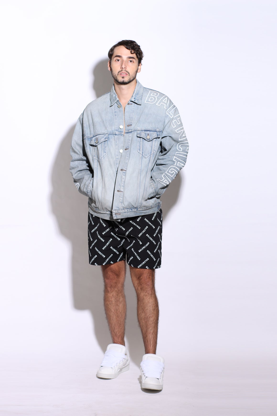 BALENCIAGA - PYJAMA SHORTS