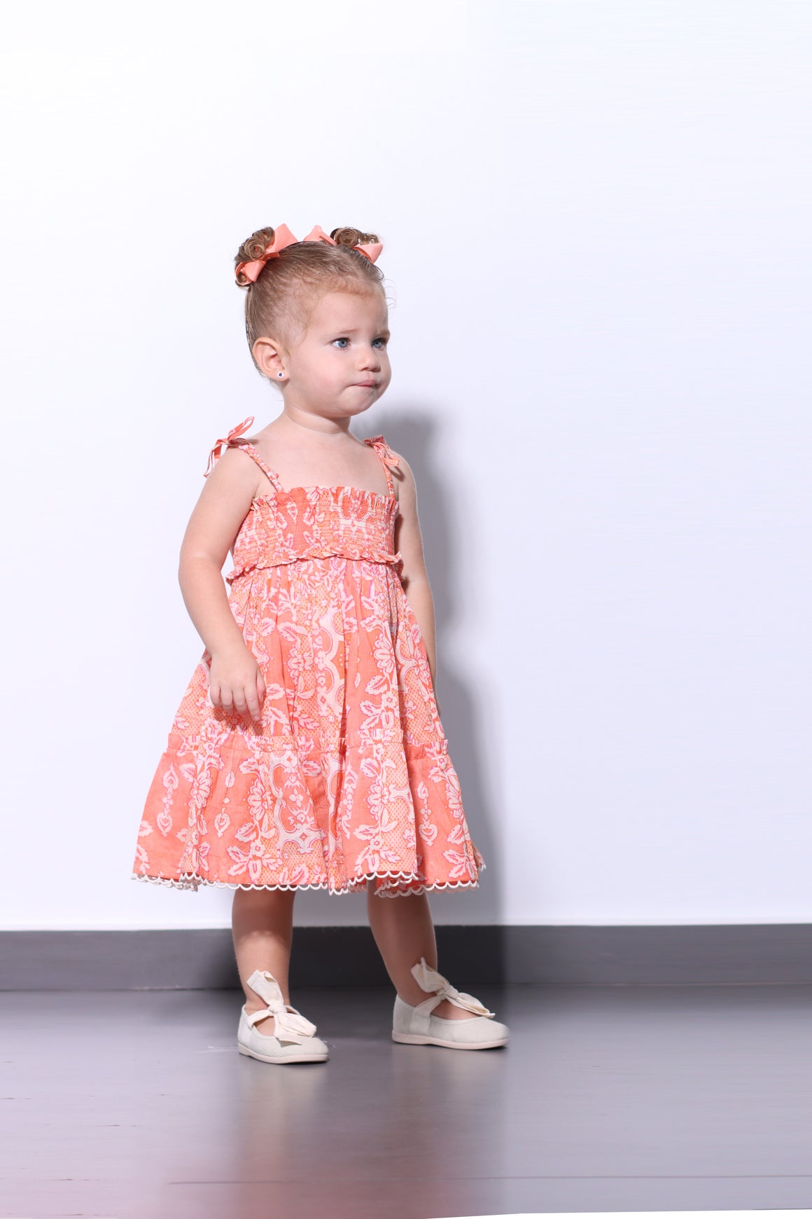 ZIMMERMANN KIDS - RAIE SHIRRED SUNDRESS 5491DSS232