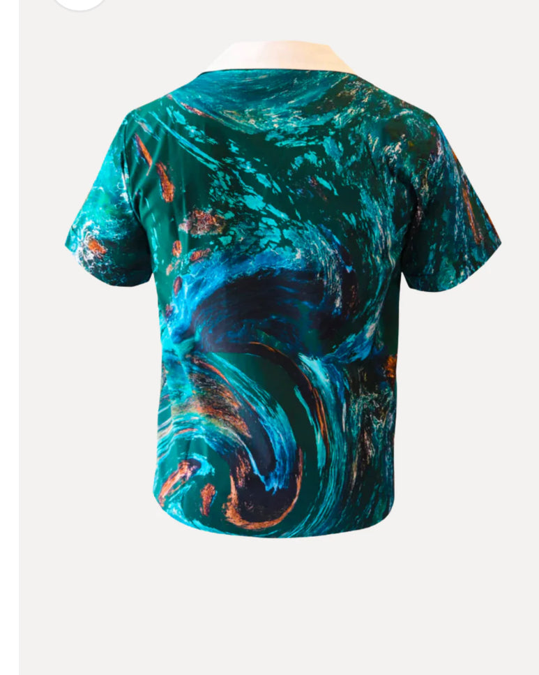 LUIS BISANTI  CAMISA DE OCEANO