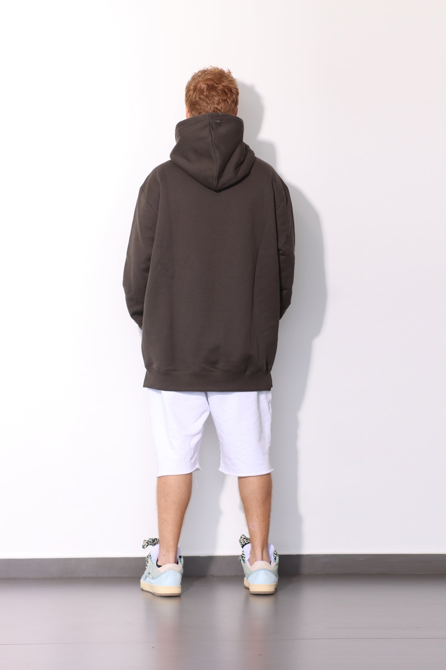 LANVIN - PARIS OVERSIZED HOODIE LODEN