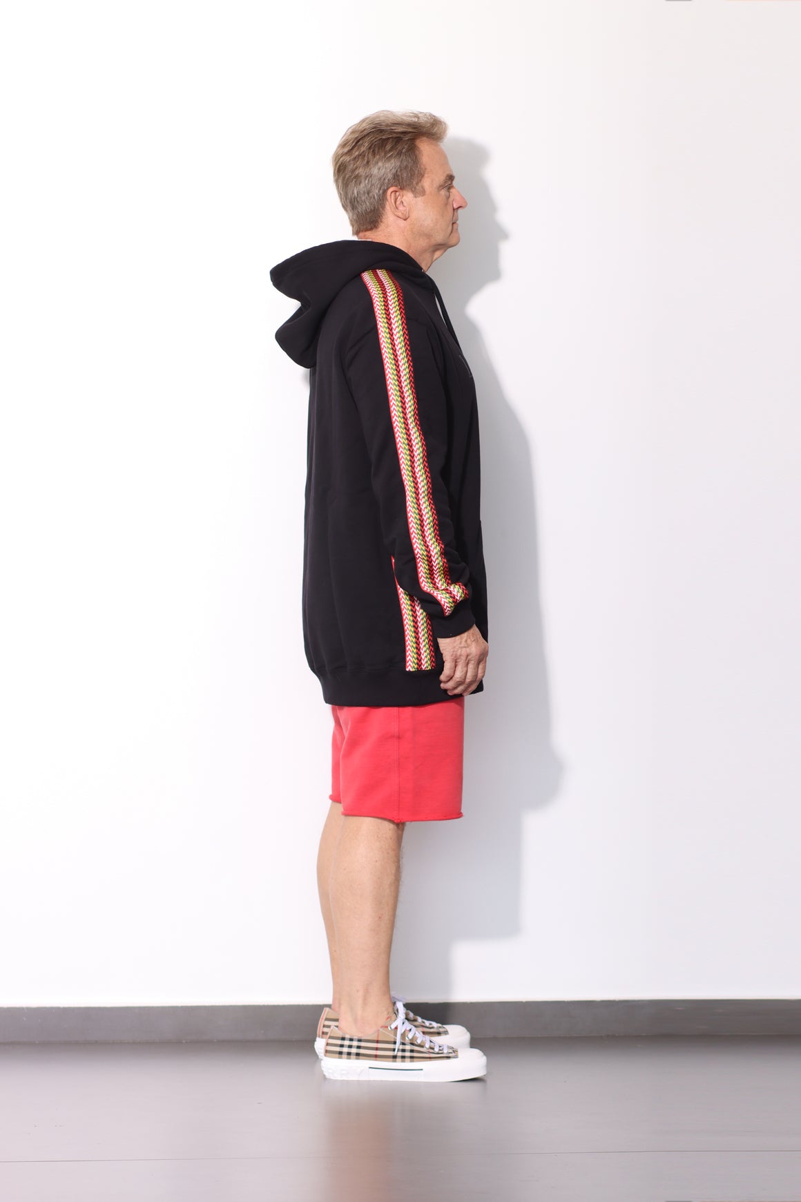 LANVIN - SIDE CURB OVERSIZED HOODIE BLACK