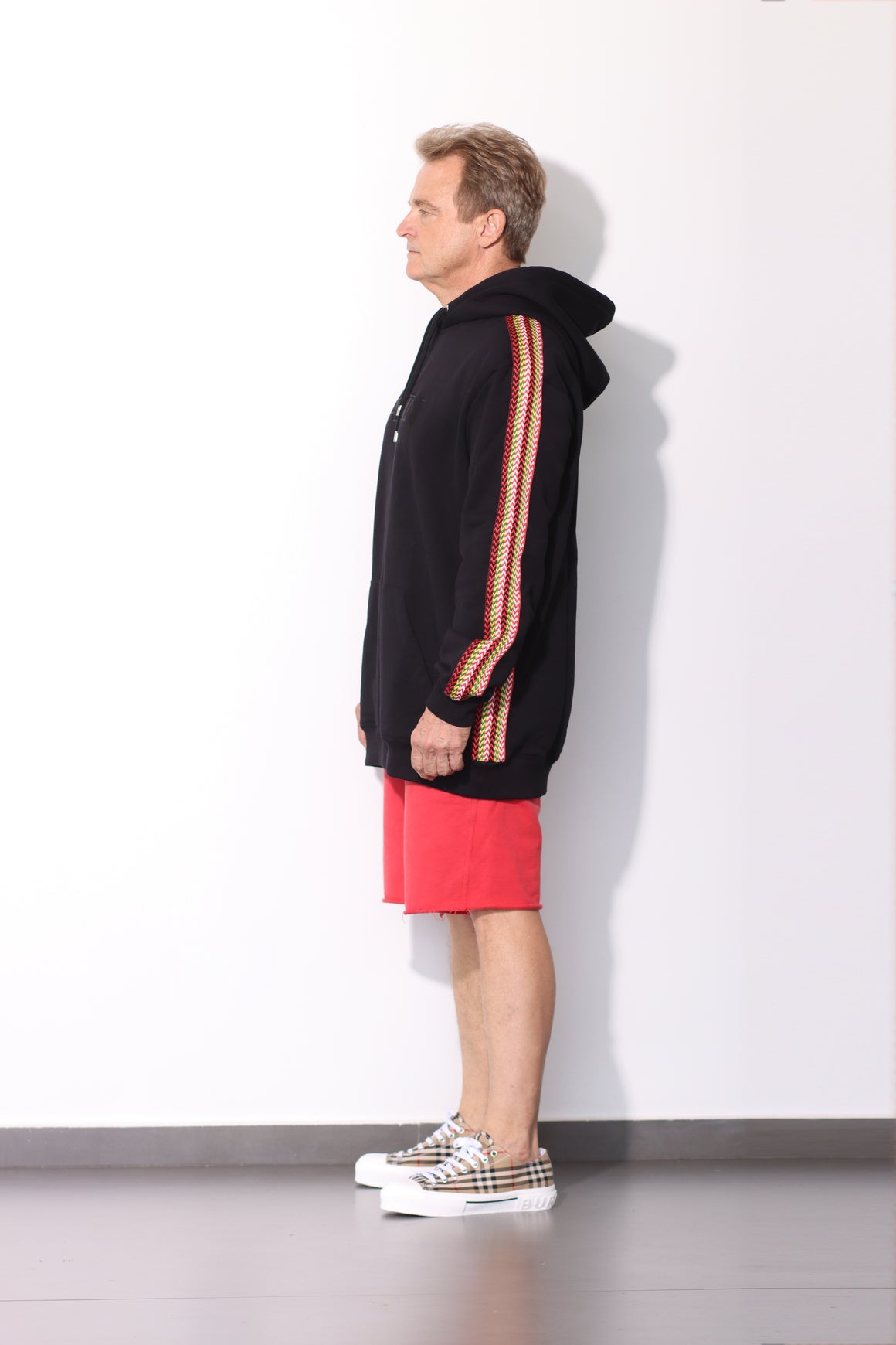 LANVIN - SIDE CURB OVERSIZED HOODIE BLACK