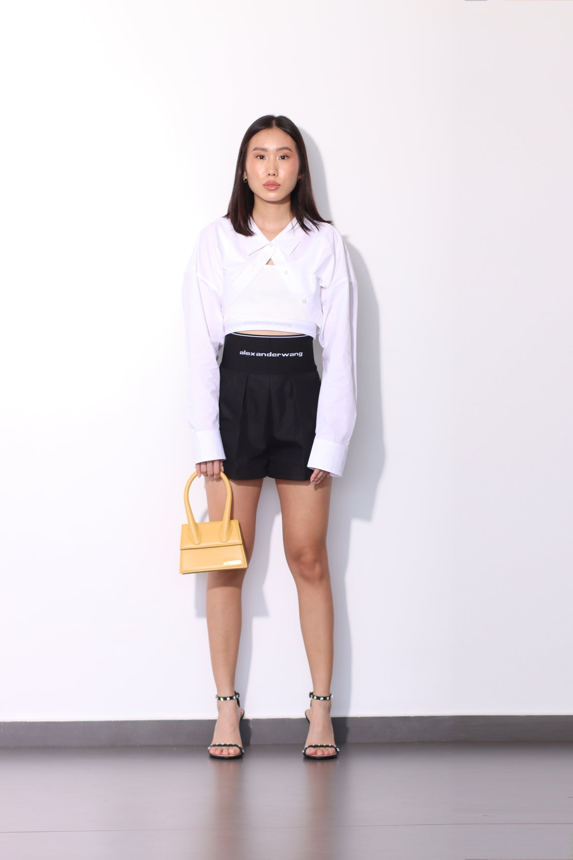 JACQUEMUS - LE CHIQUITO MOYEN DARK YELLOW