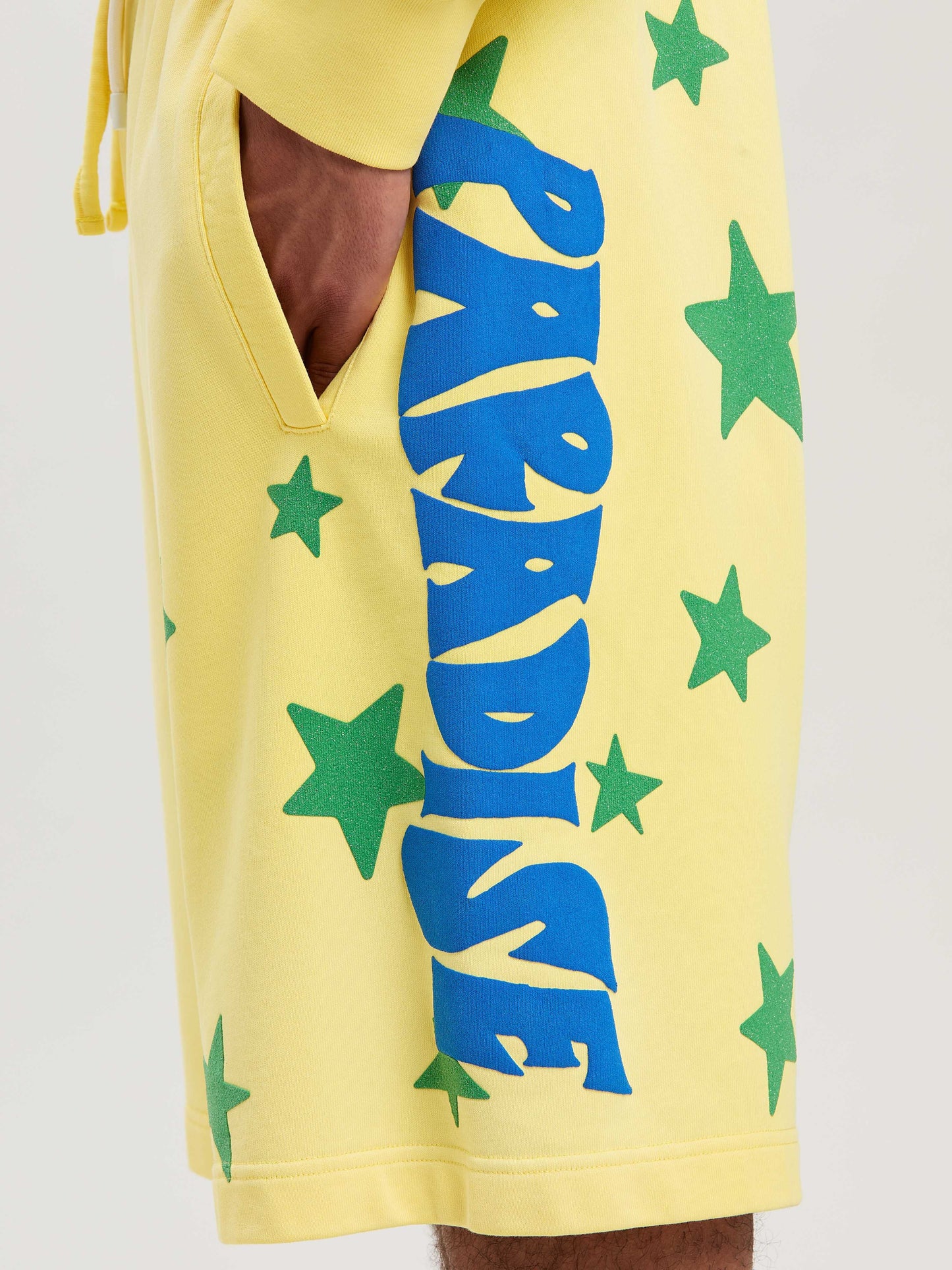 PALM ANGELS - SHORTS (YELLOW)