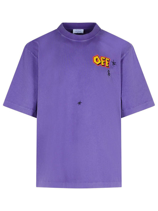 OFF WHITE - T-SHIRTS & TANK TOPS (PURPLE)
