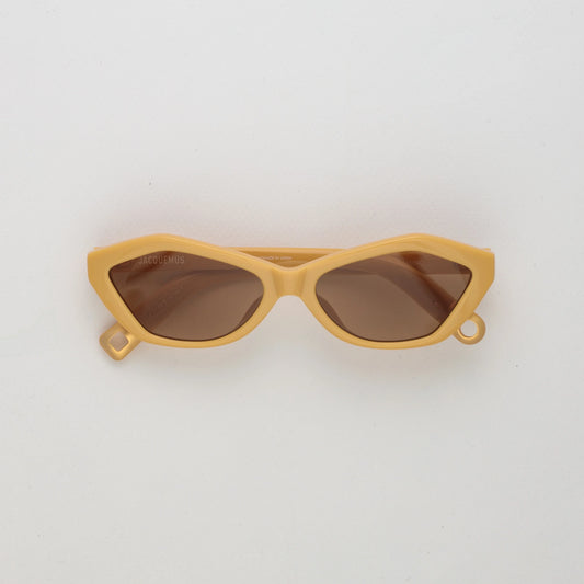 JACQUEMUS - BAMBINO BANANA / MATT GOLD / BROWN