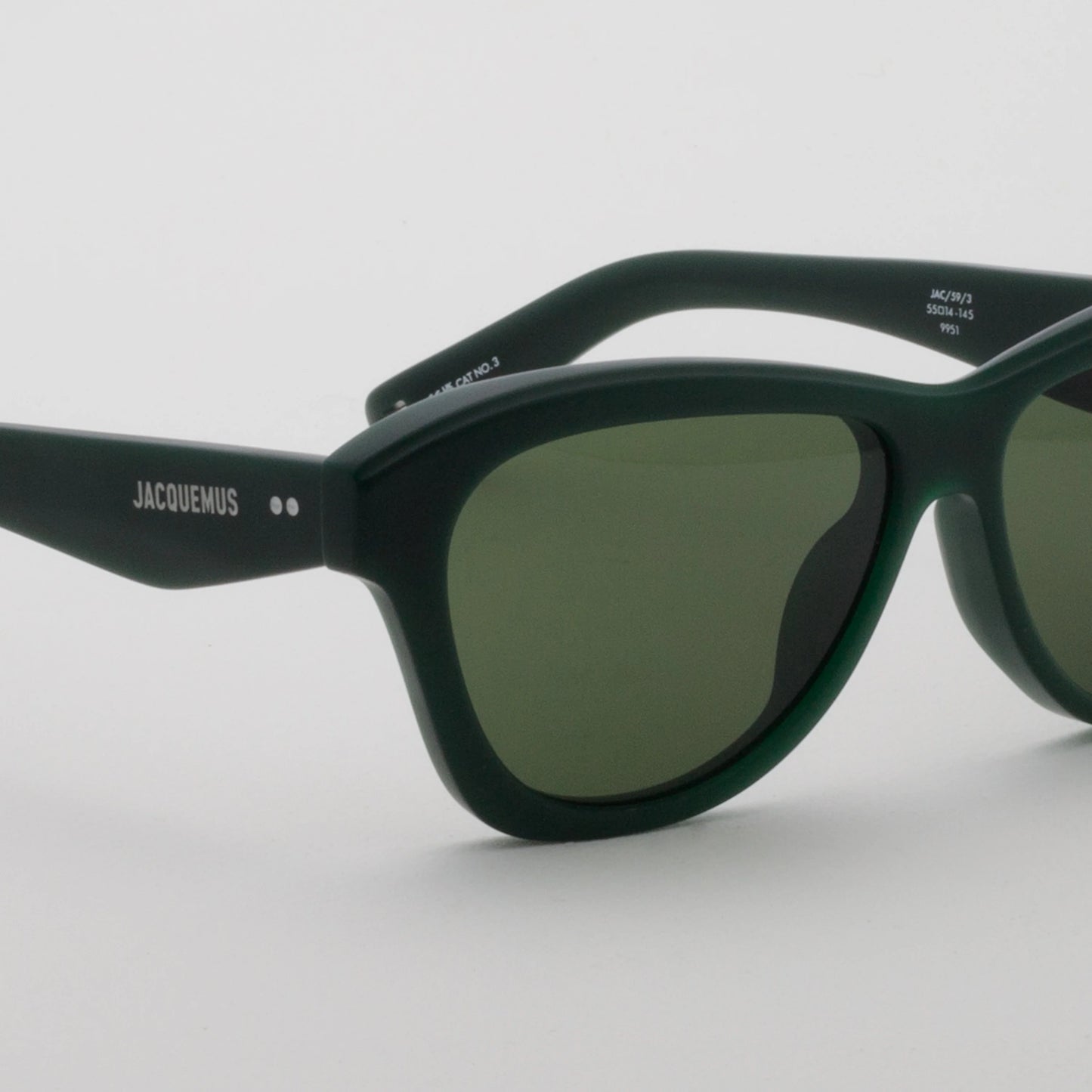 JACQUEMUS - PALMIER MATT GREEN / SILVER/ GREEN