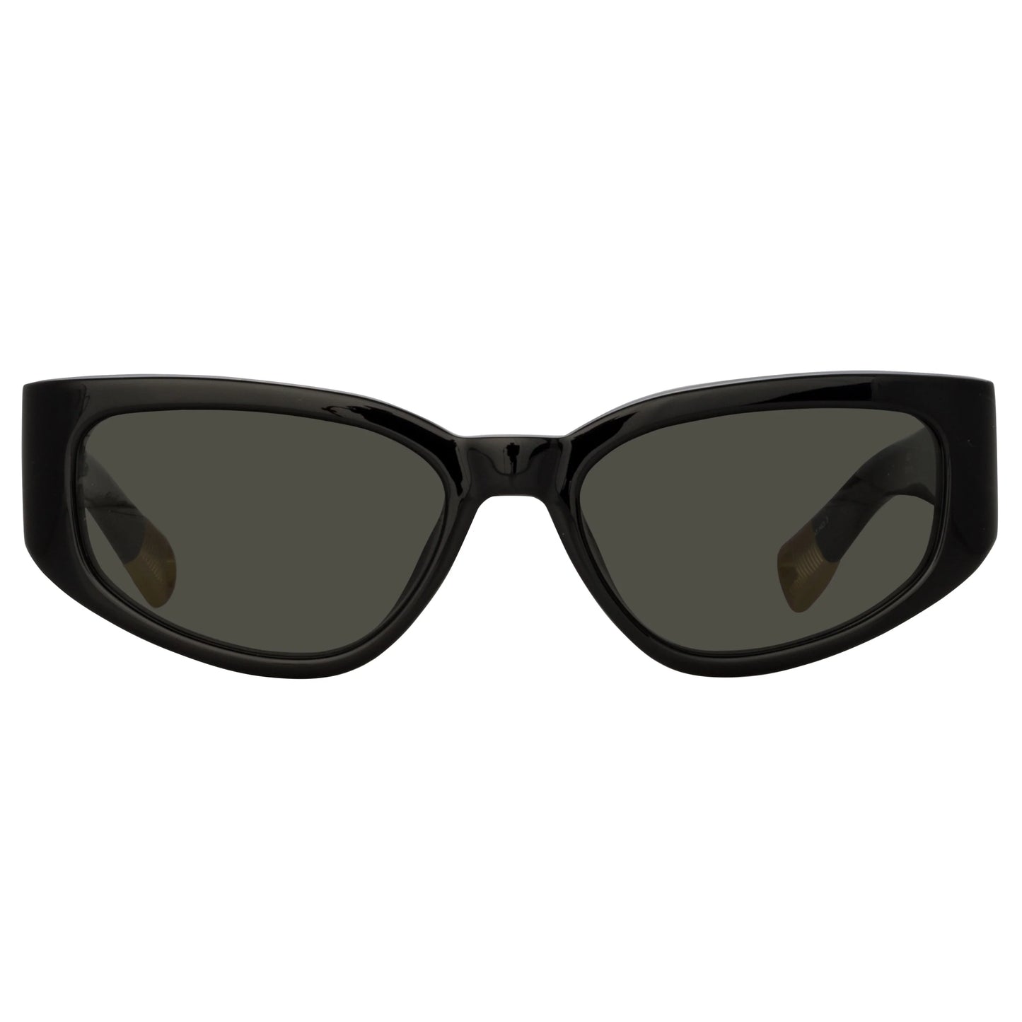 JACQUEMUS - GALA BLACK / YELLOW GOLD/ GREY