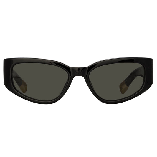 JACQUEMUS - GALA BLACK / YELLOW GOLD/ GREY
