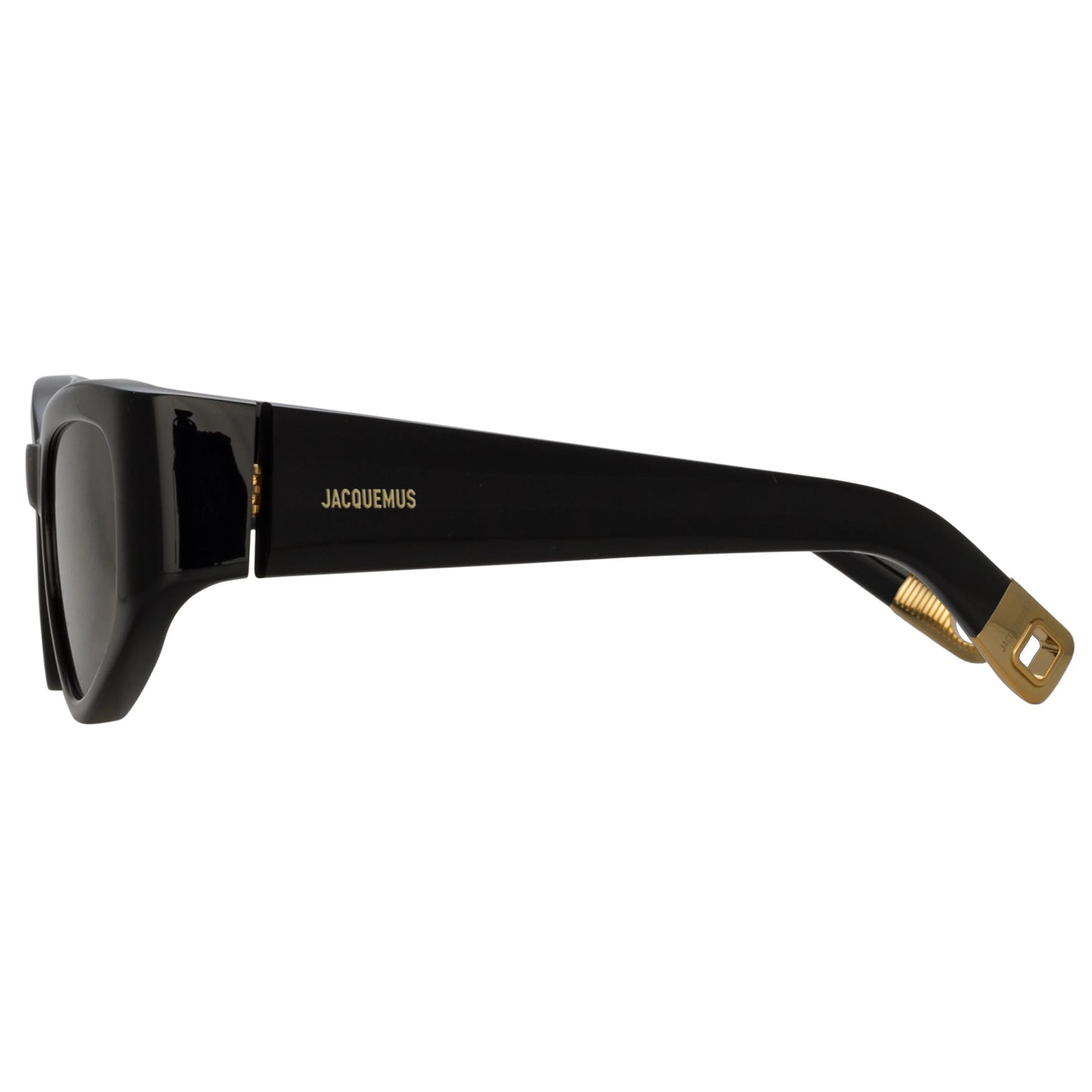 JACQUEMUS - GALA BLACK / YELLOW GOLD/ GREY