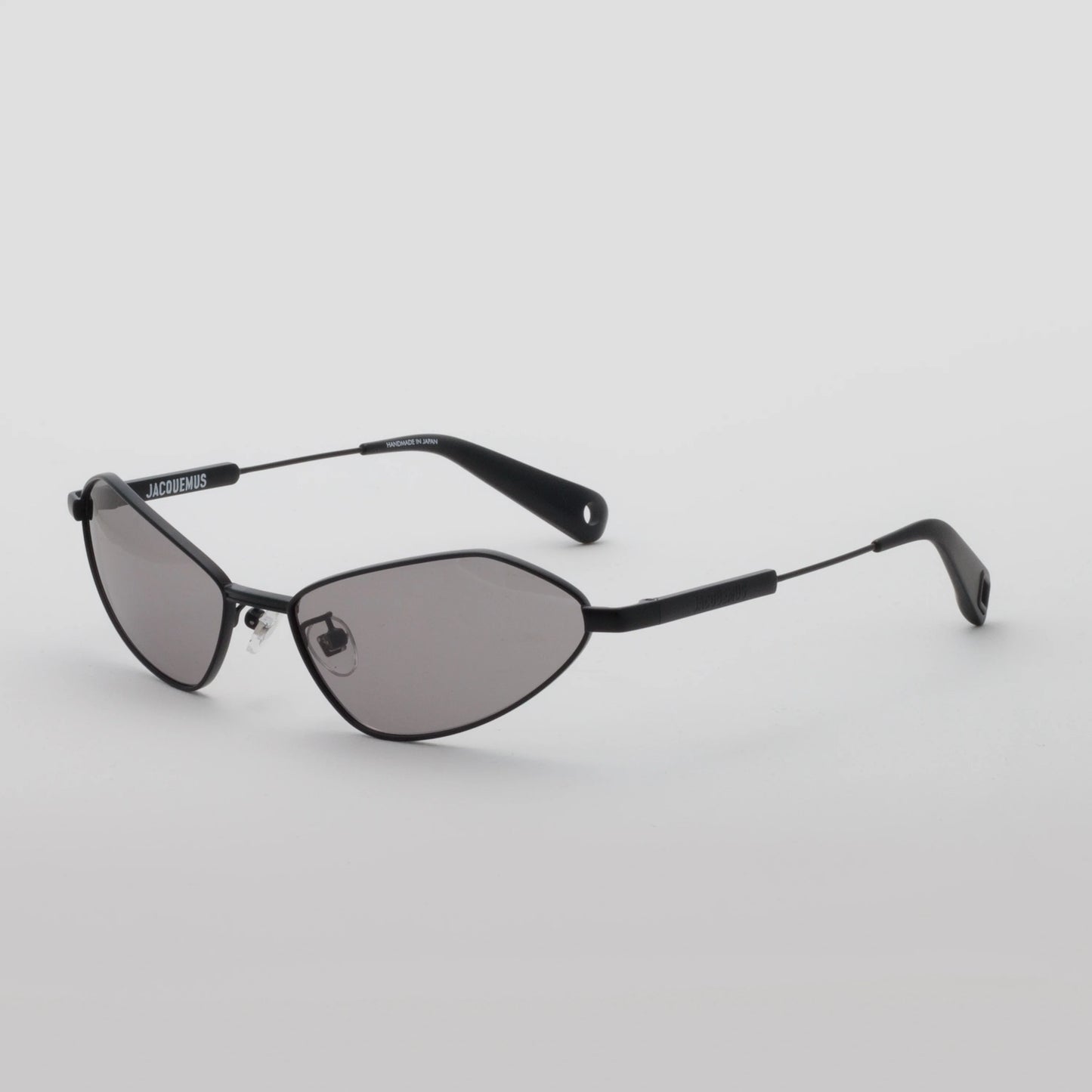 JACQUEMUS - BAMBINO METAL MATT BLACK / MATT BLACK / GREY
