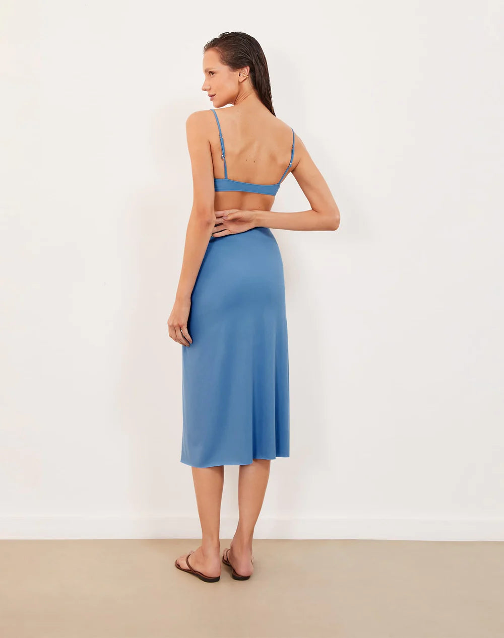 VIX - SOLID MEGAN MIDI SKIRT